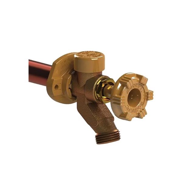 1/2 in. PEX x 4 in. L Freezeless Anti-Siphon Sillcock, Woodford Mfg, Mfr#: 17PX-4-MH
